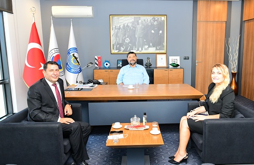 HALK BANK ÇARŞI ŞUBESİ YENİ MÜDÜRÜNDEN ZİYARET