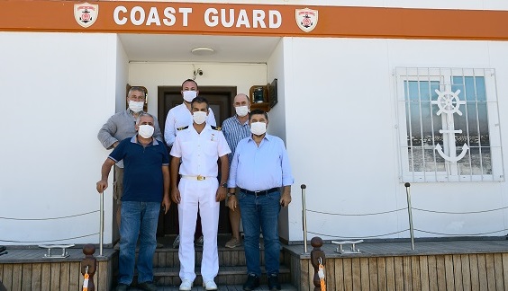 BODRUM SAHİL GÜVENLİK KOMUTANINA ZİYARET