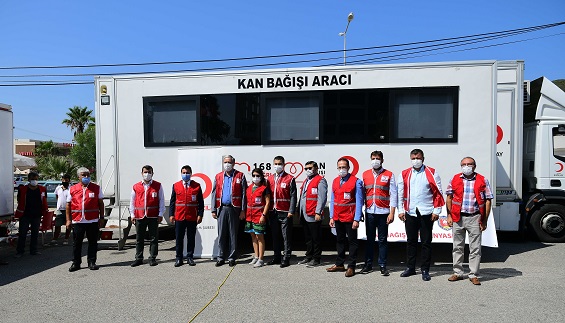 BODTO-KIZILAY ÖNCÜLÜĞÜNDE DÜZENLENEN KAN BAĞIŞI KAMPANYASINA BÜYÜK İLGİ