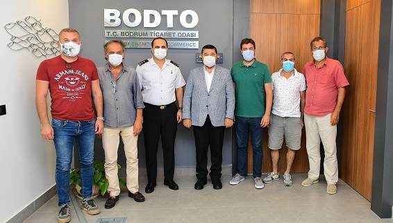 İLÇE JANDARMA KOMUTANINDAN İADE-İ ZİYARET