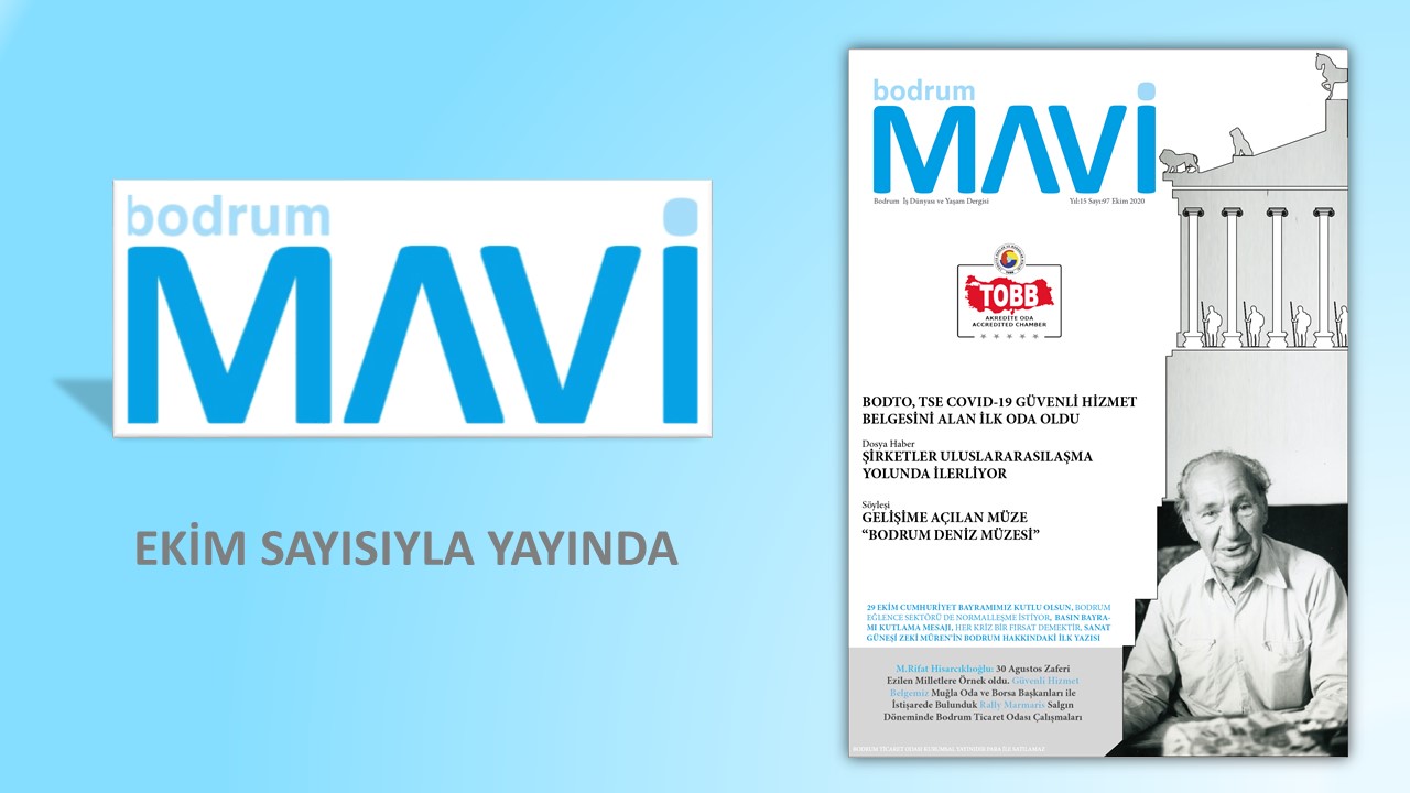 MAVİ DERGİ EKİM SAYISI