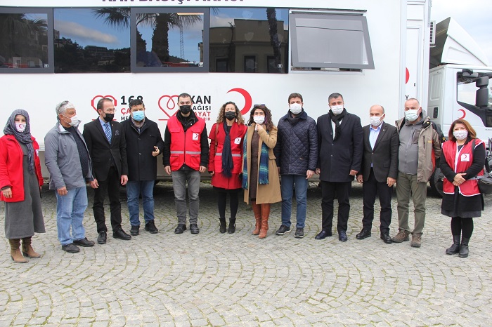 KAN BAĞIŞI KAMPANYASINA KATILDIK