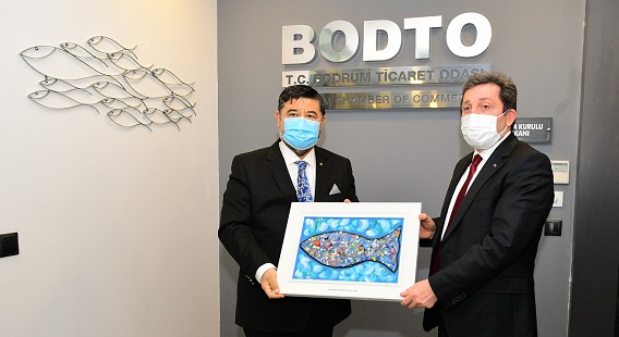 VALİ ORHAN TAVLI’DAN BODTO ZİYARETİ