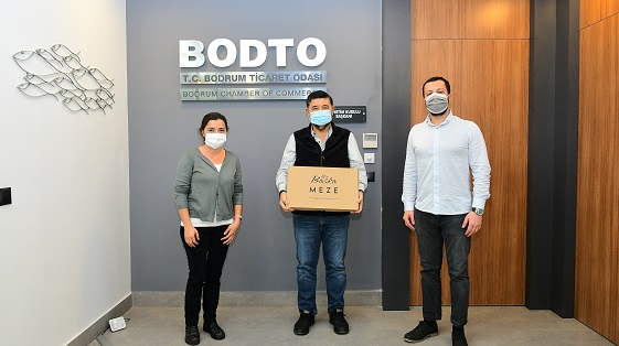 BİR BAŞKA MEZE BODRUM KURUCULARINDAN ZİYARET