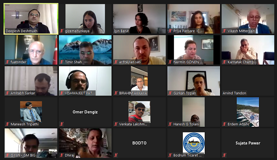 FIRST ONLINE MEETING WITH INDIAN BUSINESS GROUP CHMABER OF COMMERCE