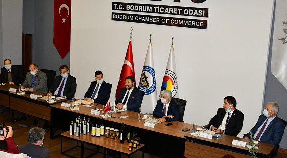 BODTO EV SAHİPLİĞİNDE ZEYTİN VE ZEYTİNYAĞI KONUSUNDA BASIN TOPLANTISI