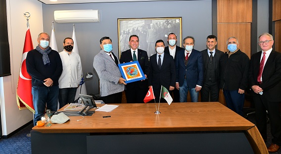 CEZAYİR’İN ANKARA BÜYÜKELÇİSİ BODTO’YU ZİYARET ETTİ