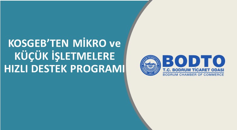 KOSGEB’TEN MİKRO ve KÜÇÜK İŞLETMELERE HIZLI DESTEK PROGRAMI