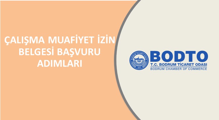 ÇALIŞMA MUAFİYET İZİN BELGESİ BAŞVURU ADIMLARI