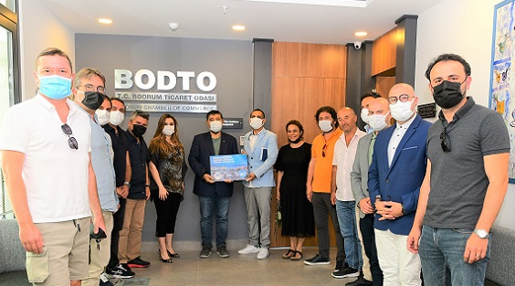 BODER BAŞKAN ADAYI ÖMER DENGİZ’DEN ZİYARET