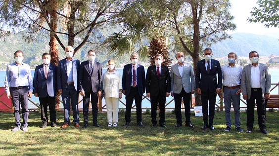 MUĞLA ODALARI VE BORSA BAŞKANLARI İLE ORTAK TOPLANTI