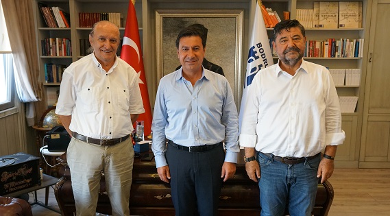 BODRUM BELEDİYE BAŞKANINA ZİYARET