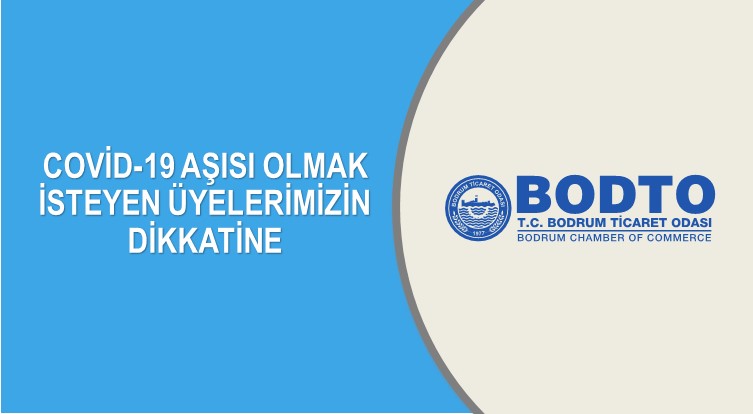 COVİD-19 AŞISI OLMAK İSTEYEN ÜYELERİMİZİN DİKKATİNE