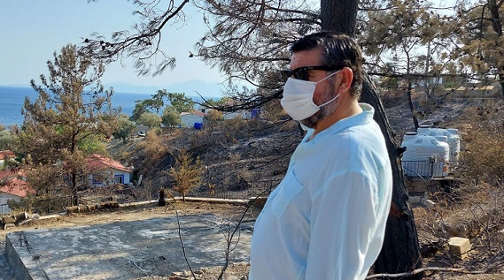 BODTO YANGIN BÖLGESİNDE