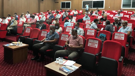 YANGIN SONRASI DEĞERLENDİRME TOPLANTISINA KATILDIK