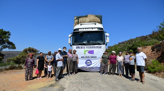 YANGINDAN ZARAR GÖRENLERE YARDIM