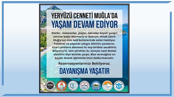 MUĞLA ODALARINDAN ORTAK ÇAĞRI: MUĞLA SİZİ BEKLİYOR