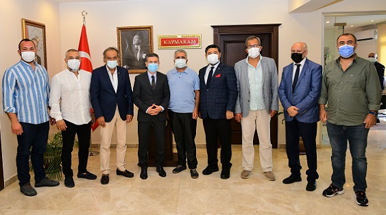 BODTO HEYETİNDEN İLÇEMİZ YENİ KAYMAKAMINA ZİYARET