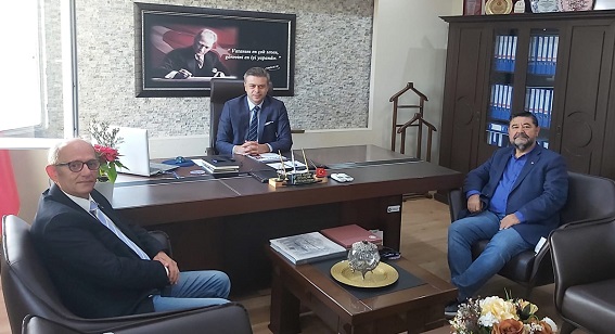 İLÇE MİLLİ EĞİTİM MÜDÜRÜNE ZİYARET