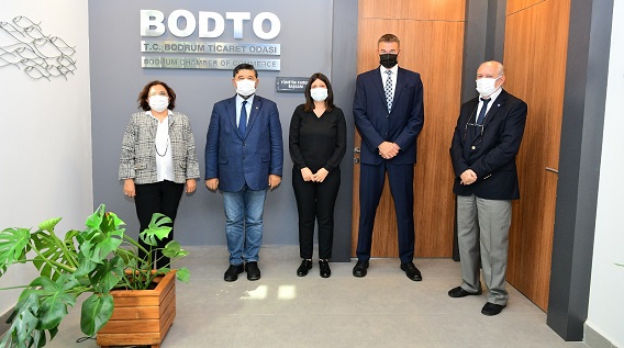 ALMANYA BÜYÜKELÇİLİĞİNDEN ODAMIZI ZİYARET