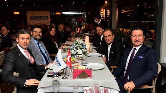 BODRUM PROTOKOLÜ BODTO GELENEKSEL YILBAŞI YEMEĞİNDE BİR ARAYA GELDİ