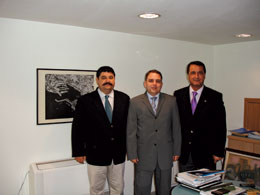 Onur Günaltay bankasında ziyaret edildi