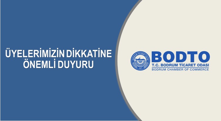 ÜYELERİMİZİN DİKKATİNE ÖNEMLİ DUYURU