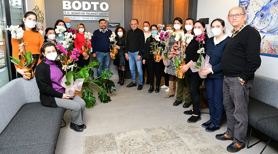 BODTO’DA 8 MART DÜNYA EMEKÇİ KADINLAR GÜNÜ KUTLANDI