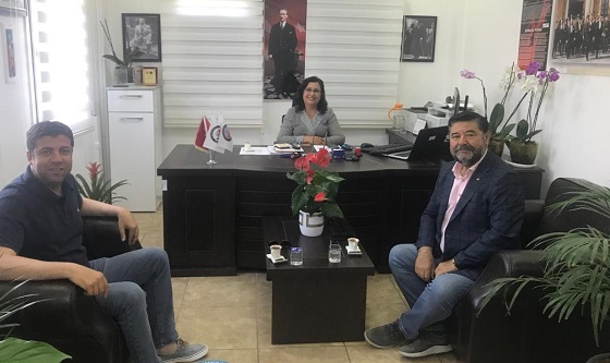 YENİ BODRUM NÜFUS MÜDÜRÜNÜ ZİYARET ETTİK