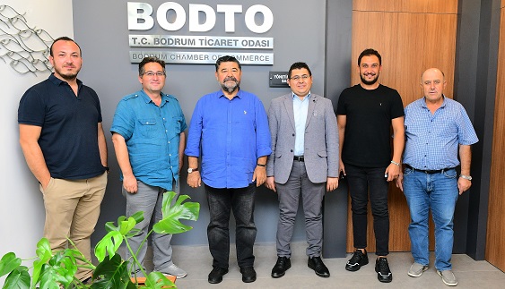 ADM BODRUM YÖNETİCİSİNDEN TEBRİK ZİYARETİ