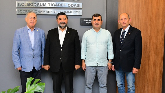 CHP MİLLETVEKİLİ BODTO BAŞKANINI TEBRİK ETTİ