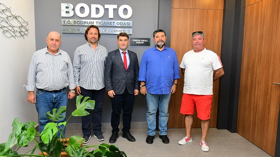 BODRUM BÖLGE LİMAN BAŞKANI İLE İSTİŞARE ETTİK