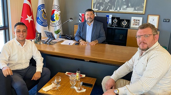 HELVACIOĞLU BODRUM YÖNETİCİLERİ ODAMIZDAYDI