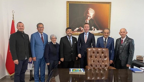 PROTOKOL ZİYARETLERİ MİLAS İLE DEVAM ETTİ