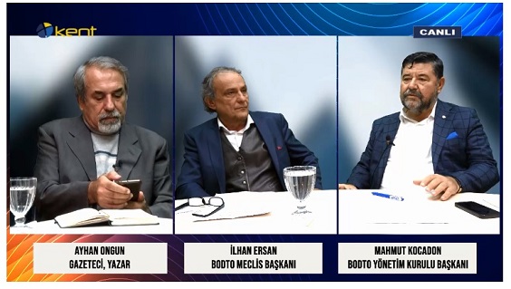BODTO BAŞKANLARI KENT TV’DE TİCARET VE TURİZMİ YORUMLADI
