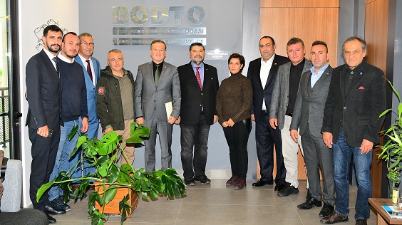 MHP BODRUM İLÇE BAŞKANINI AĞIRLADIK