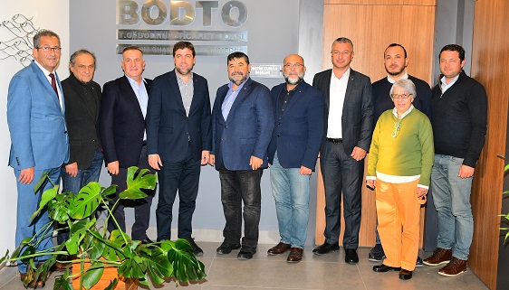 DTO BODRUM ŞUBESİ YÖNETİCİLERİNDEN İADE-İ ZİYARET