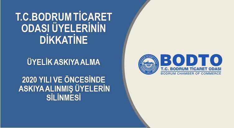 2020 YILI VE ÖNCESİNDE ASKIYA ALINMIŞ ÜYELERİN SİLİNMESİ
