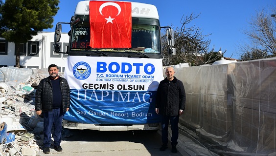 BODTO-SEA GARDEN OTEL YARDIM TIRI YOLA ÇIKTI