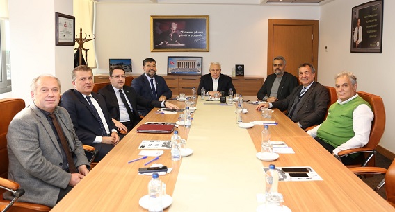 MUĞLA ODA BAŞKANLARI DEPREM KONULU TOPLANTIDA BULUŞTU