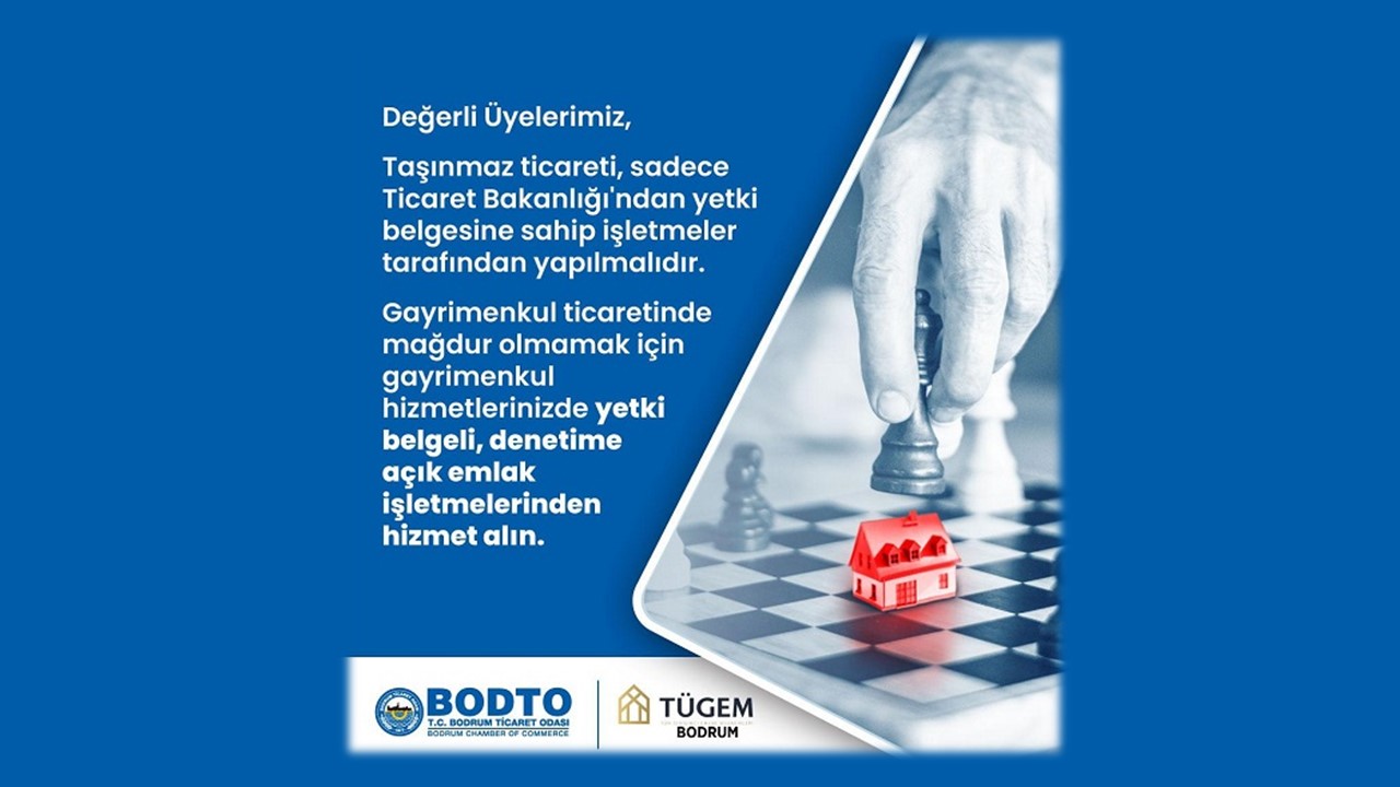 TAŞINMAZ TİCARETİ YETKİ BELGESİ