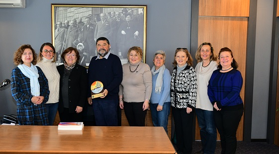 ÇYDD BODRUM ŞUBESİ YÖNETİCİLERİ İLE KIZ ÇOCUKLARININ EĞİTİMİ GÜNDEME ALI