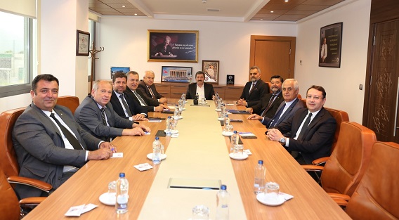 VALİ TAVLI BAŞKANLIĞINDA BİR ARAYA GELDİLER