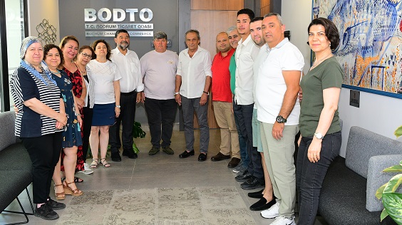 BODTO YÖNETİMİ ÇALIŞANLARLA BAYRAMLAŞTI