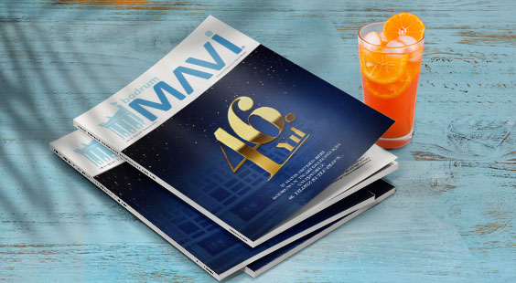 BODRUM MAVİ 107. SAYISI İLE YAYINDA