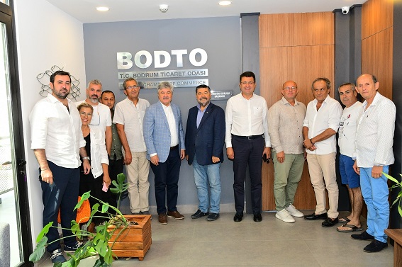 İYİ PARTİ HEYETİ İLE BODRUM GÜNDEME ALINDI