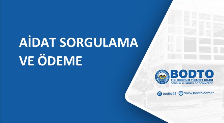 AİDAT SORGULAMA VE ÖDEME