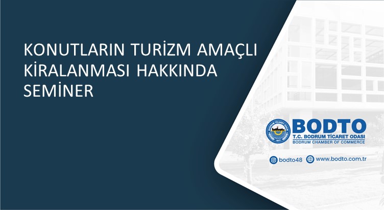 KONUTLARIN TURİZM AMAÇLI KİRALANMASINA İLİŞKİN BİLGİLENDİRME