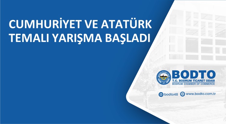 CUMHURİYET VE ATATÜRK TEMALI YARIŞMA BAŞLADI