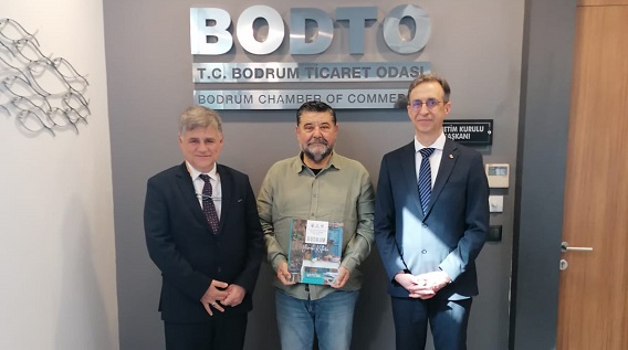 BODRUM YEMEK KÜLTÜRÜ KİTABINI TAKDİM ETTİLER